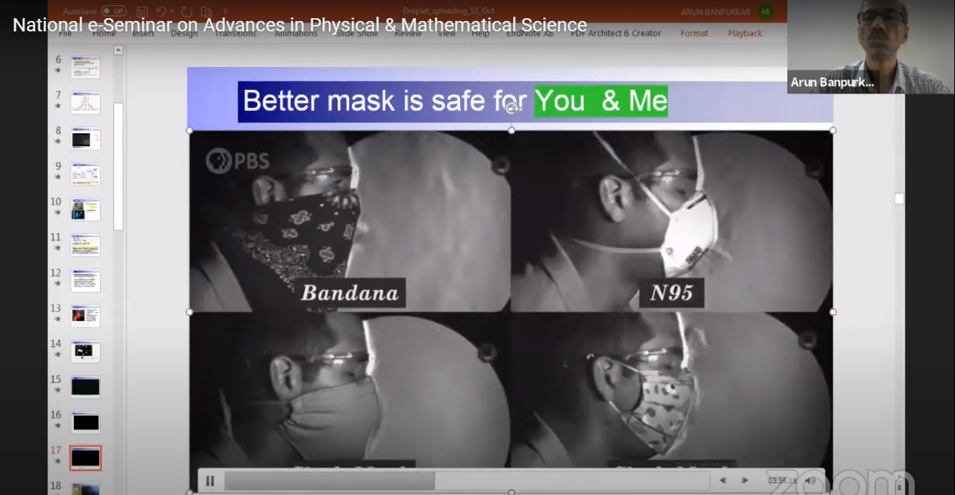 Nat. e-Seminar Advances in Physics & Mathematical Science